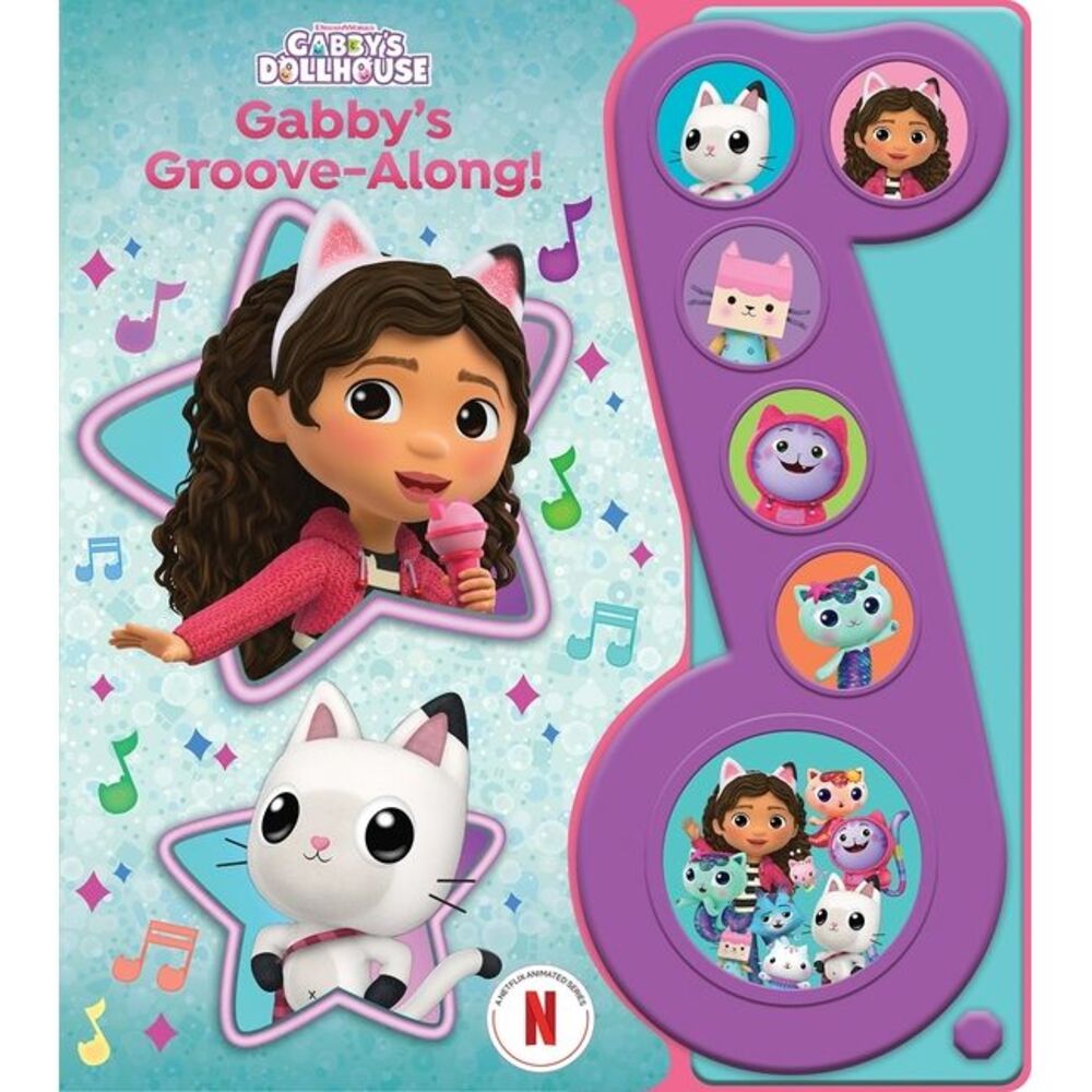 DreamWorks Gabby's Dollhouse: Gabby's Groove-Along! Sound Book [With Battery] --